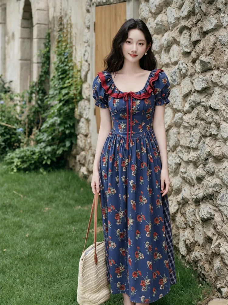 dark cottagecore dress Vintage Cottage Witch Aesthetic Wave Pearl Dress, Boat dressing table with study table design 14 wrist circumference Fit:Trim