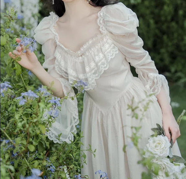 Romantic Royalcore Victorian vintage Princess Dress