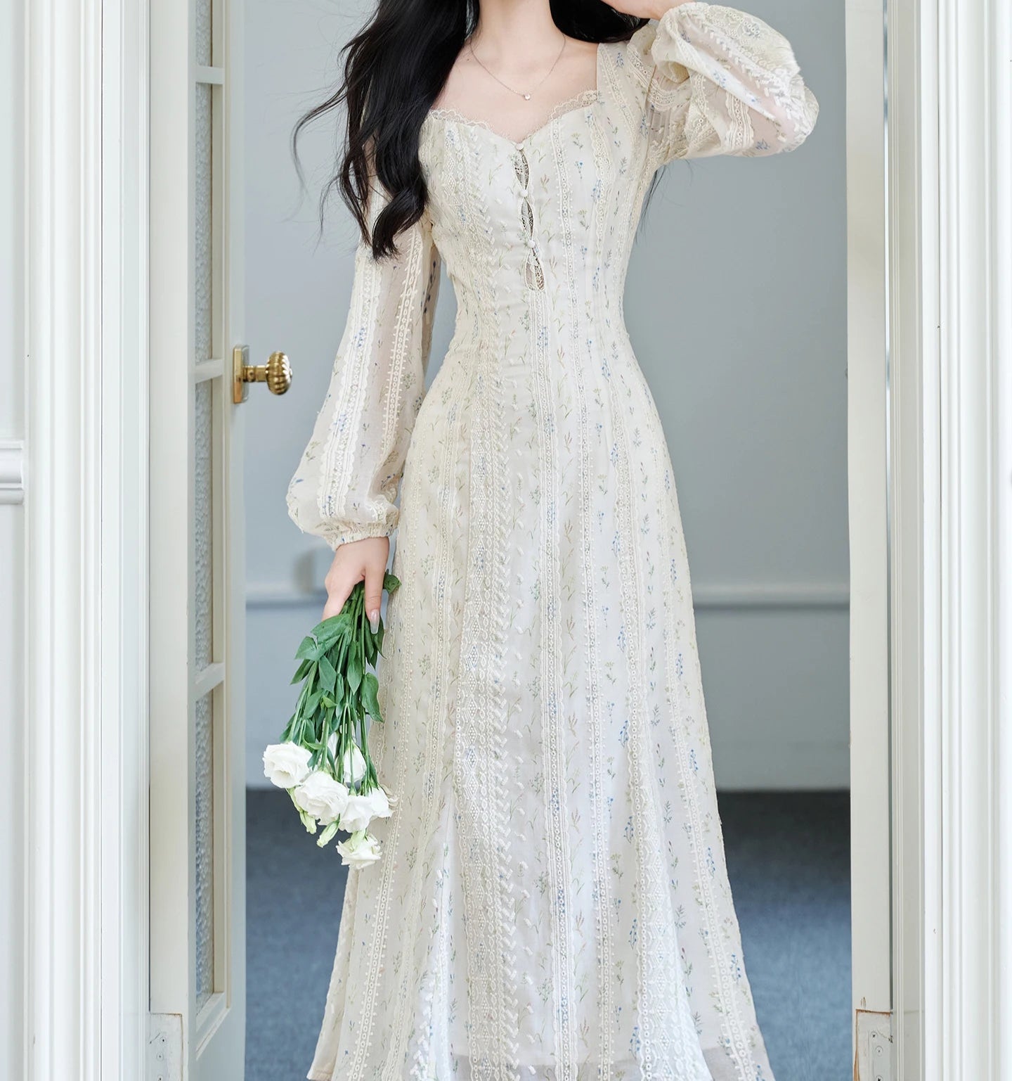 Romantic Princess Dress princescore aesthetic royalcore dress