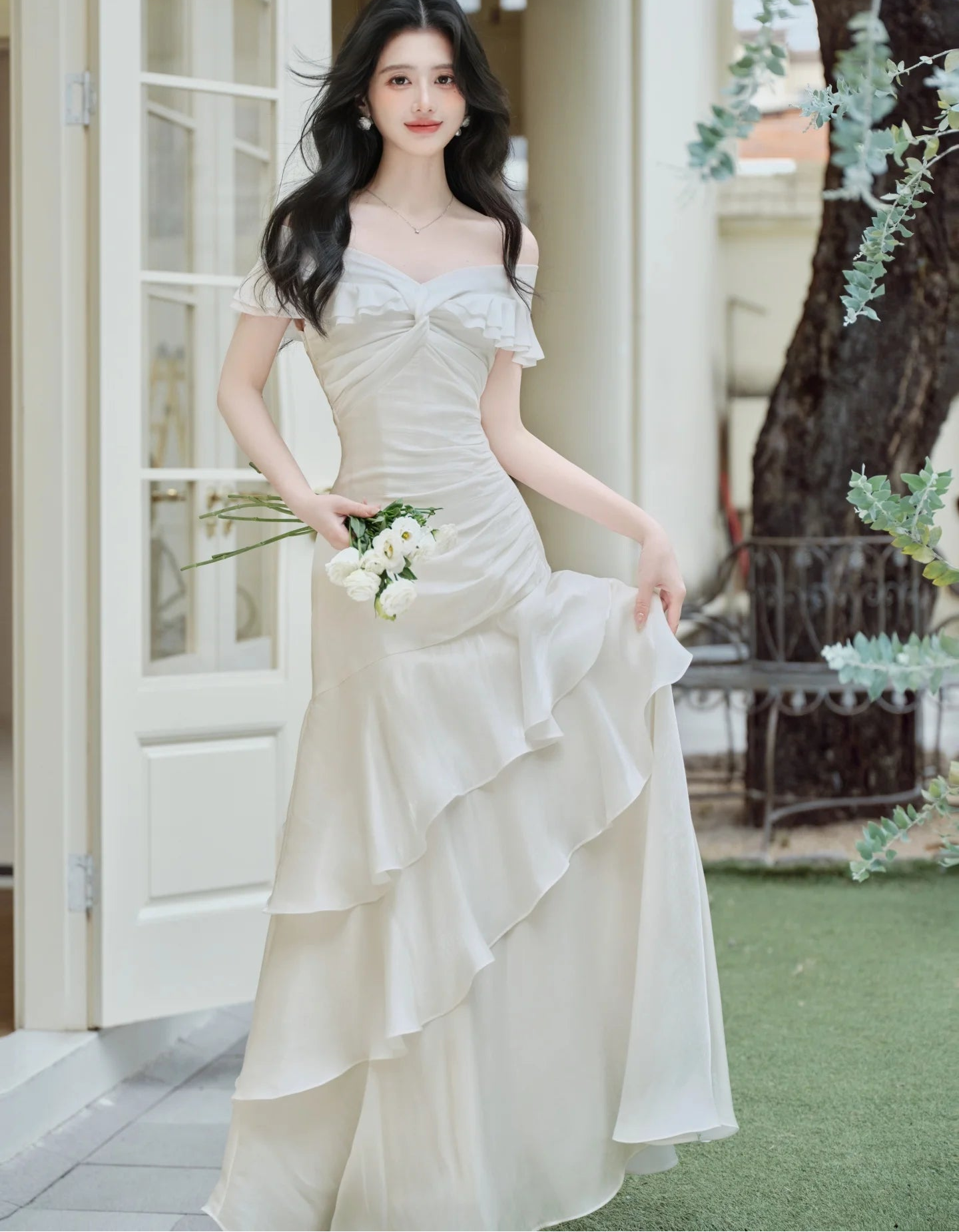 Estella Light Academia Romantic Royalcore Dress