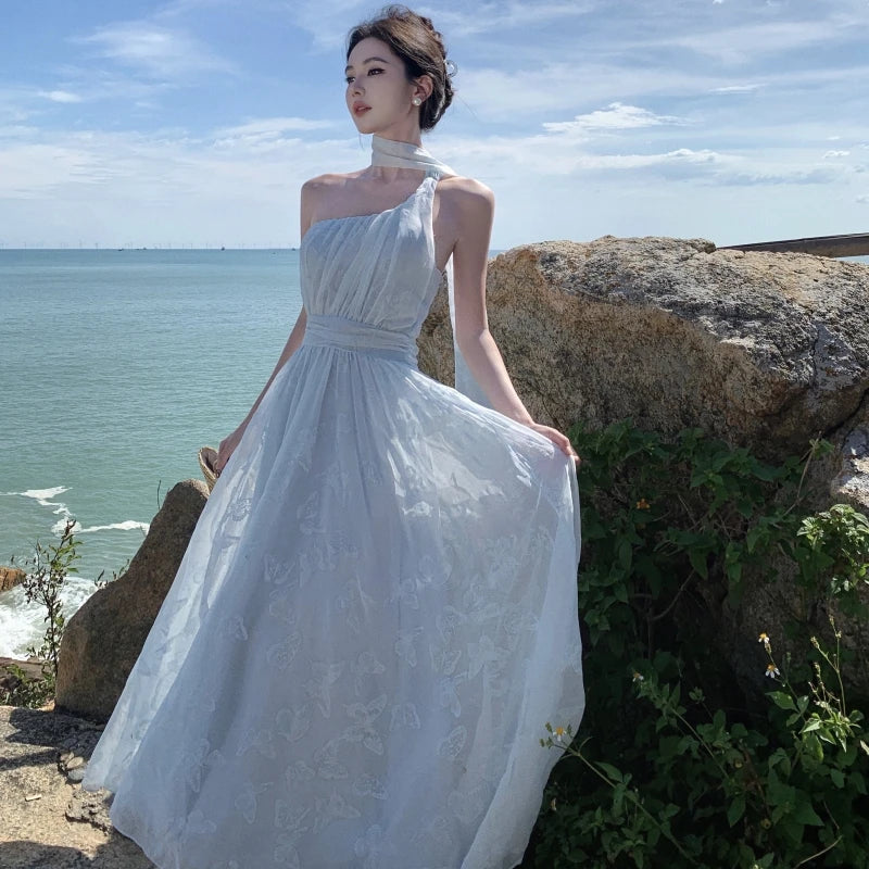 Sea Butterfly Ethereal Dreamy Coquette Fairy Dress
