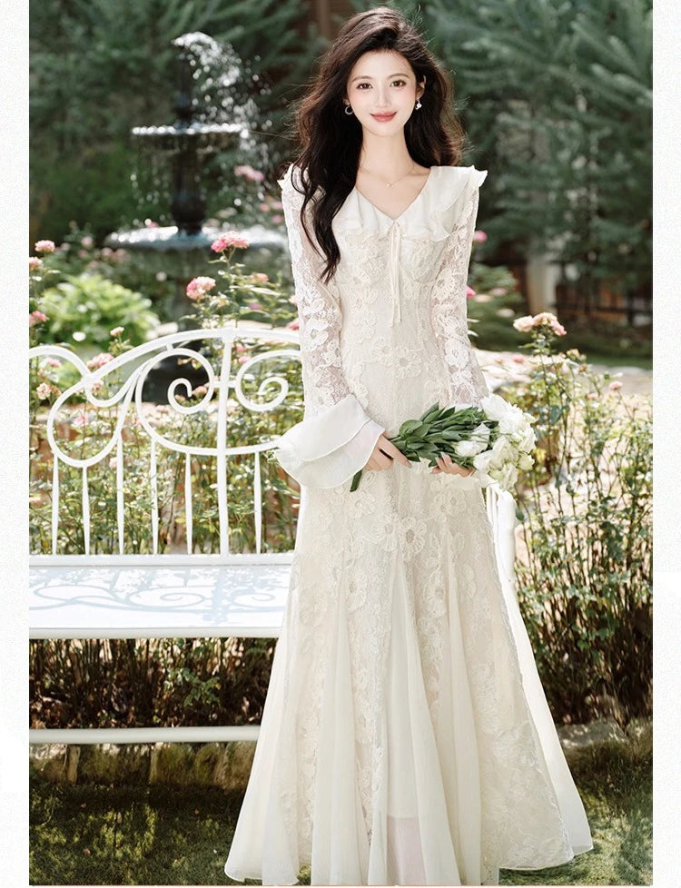 Eleonora Romantic Lace Fairycore Dress