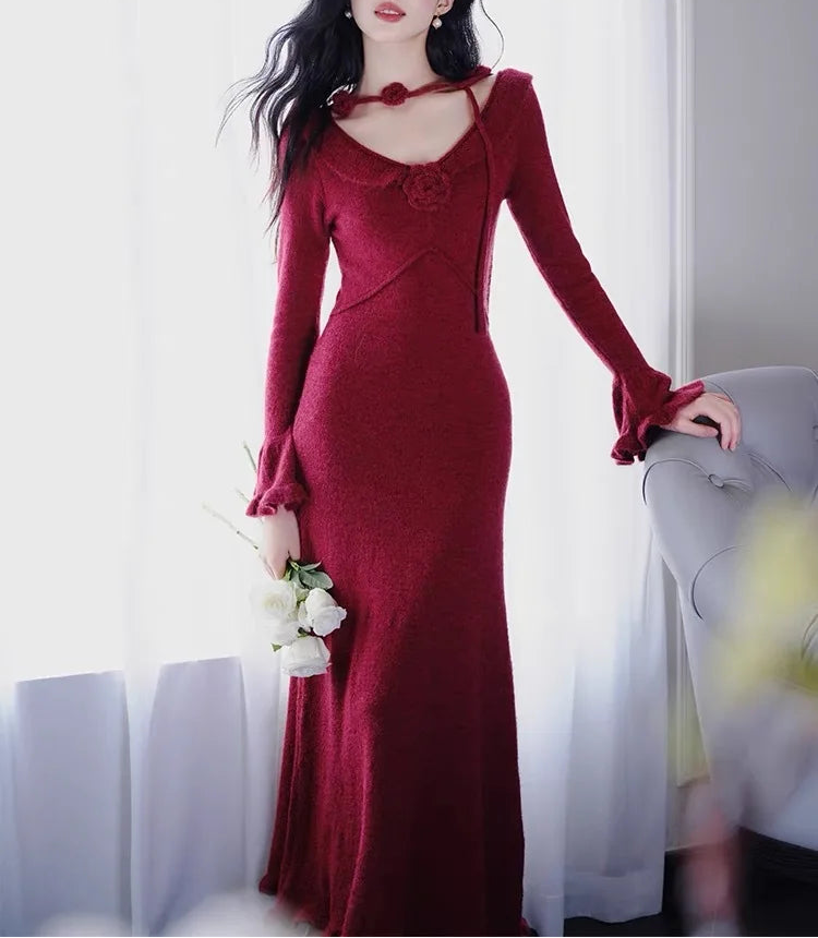 Dandelia Redwhisper Dark Romantic Dress