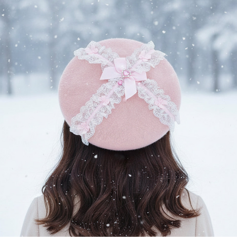 Coquette Beret Hat