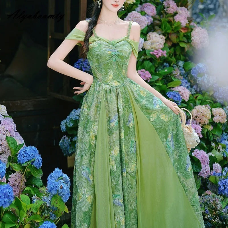 Secret Meadow Forest Fairy Cottagecore Dress