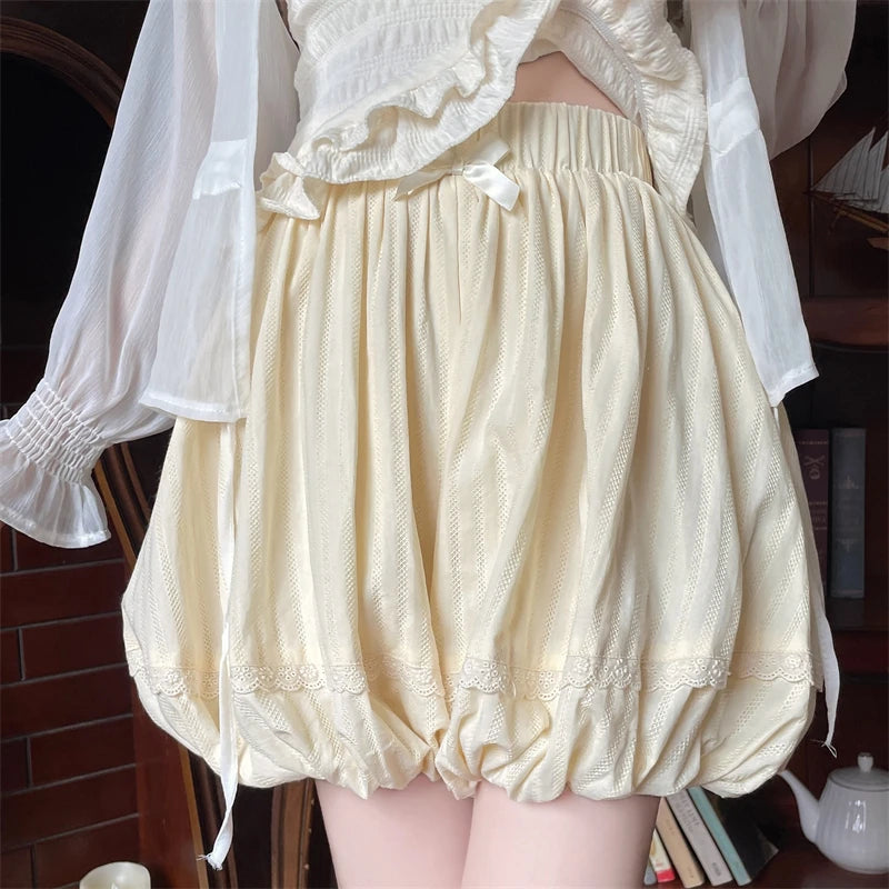 Cotton Pumpkin Shorts