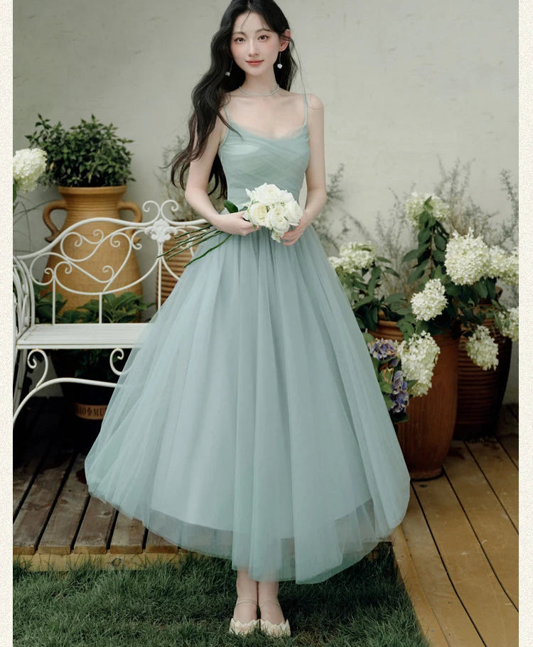 Green Sage Fairy Princess Dress prom fairy dress tulle mesh prom dresses Green Sage Fairy Princess Dress prom fairy dress tulle mesh prom dresses