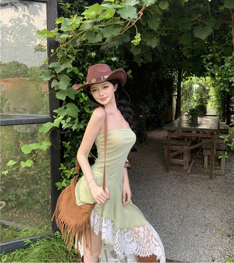 Forest Pixie Goblincore Woodland Fairy Aesthetic Dress