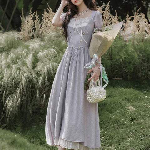 Lilac Muse Cottagecore Dress