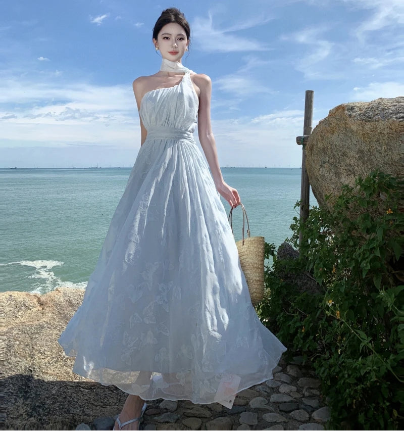 Sea Butterfly Ethereal Dreamy Coquette Fairy Dress
