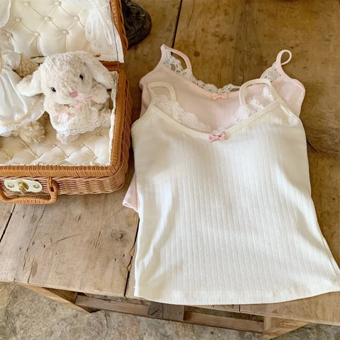 Coquette Camisole Top – Balletcore & Coquette Aesthetic