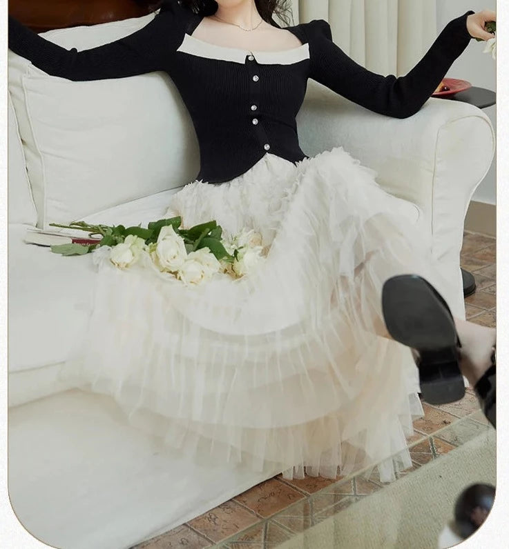 Arrabella 2-Piece Balletcore Princess Dress Set