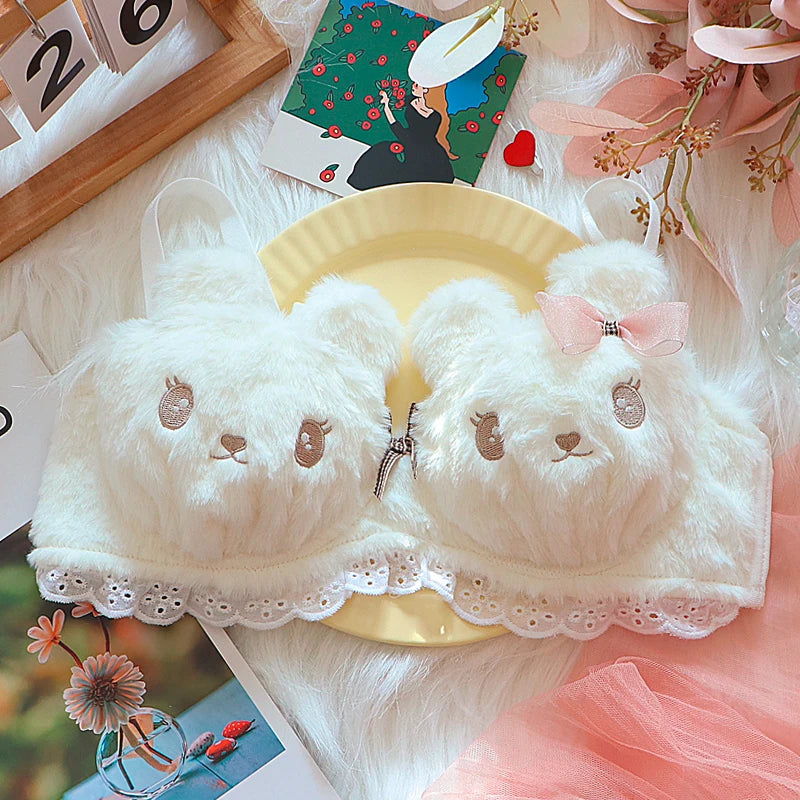 Bear Plushie Kawaii Lingerie Set