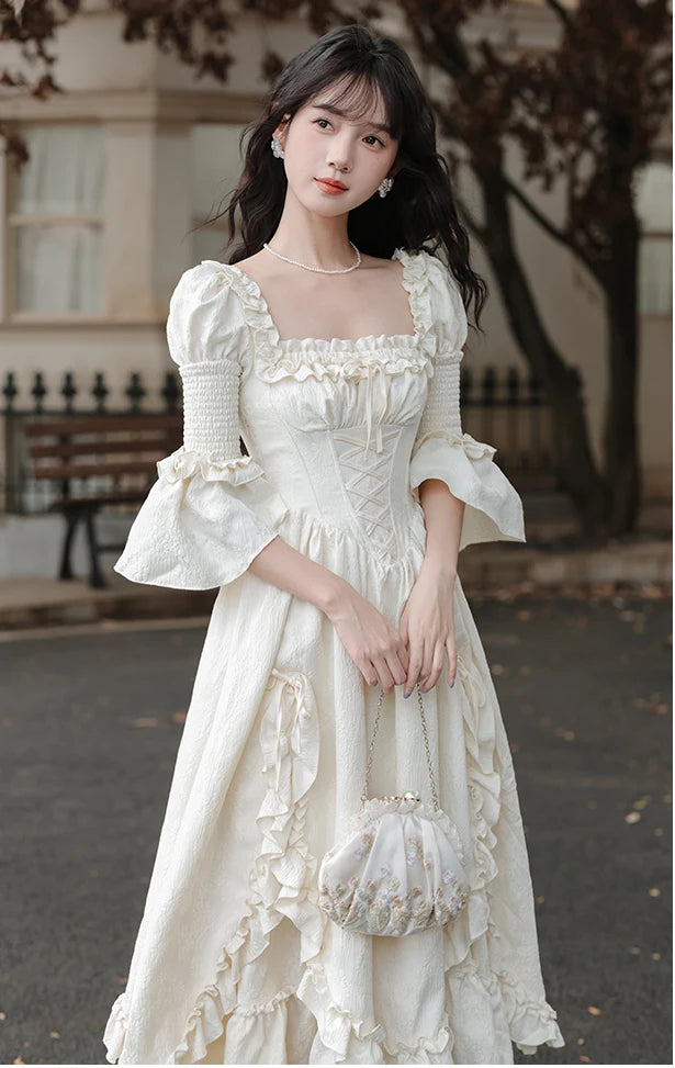 The Shy Baroness Romantic Royalcore Rococo Princess Dress
