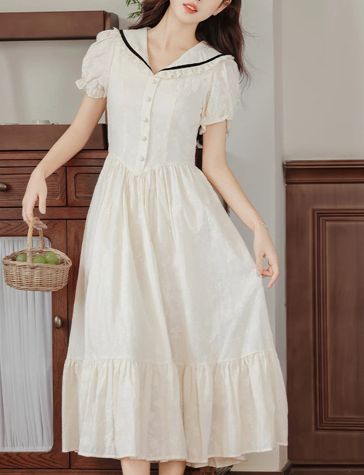 Japanese Style Vintage-Sailor Dress