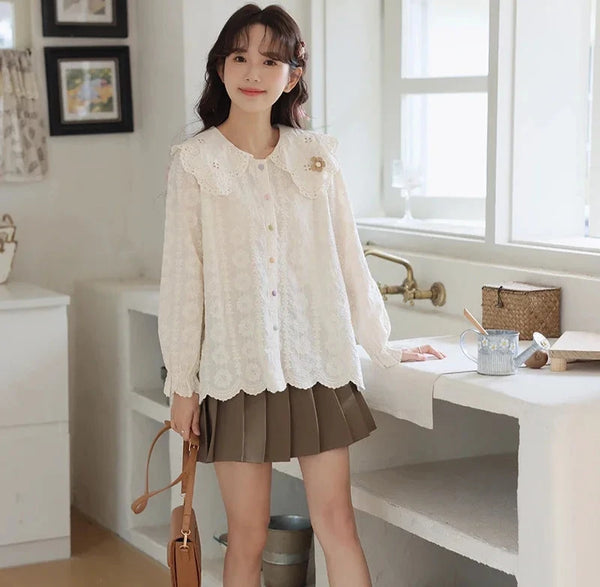 Kawaii Cottagecore Long Sleeve Shirt