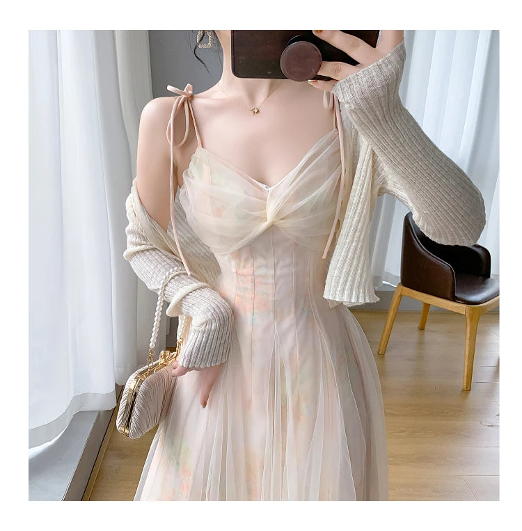 Spring Fairy Balletcore Aesthetic Dress