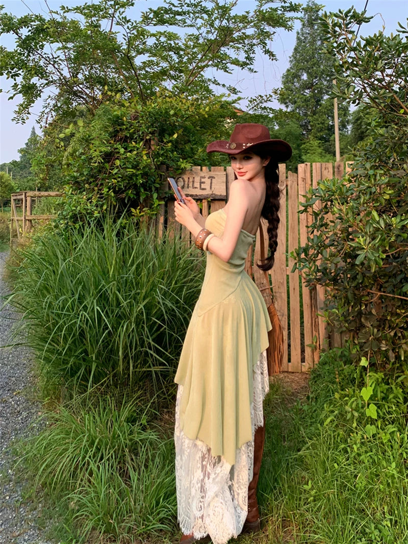 Forest Pixie Goblincore Woodland Fairy Aesthetic Dress