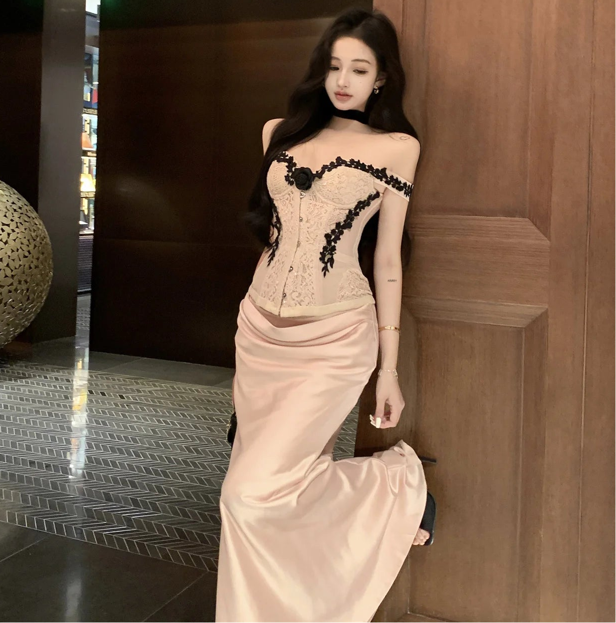 Coquette Lace Bustier Top