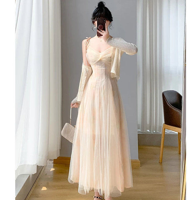 Spring Fairy Balletcore Aesthetic Dress