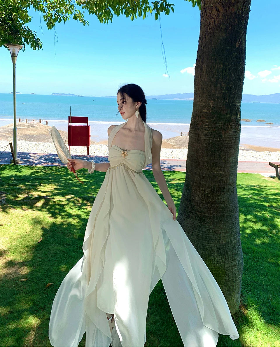 Siren Tide Ethereal Essence Fairycore Aesthetic Dress