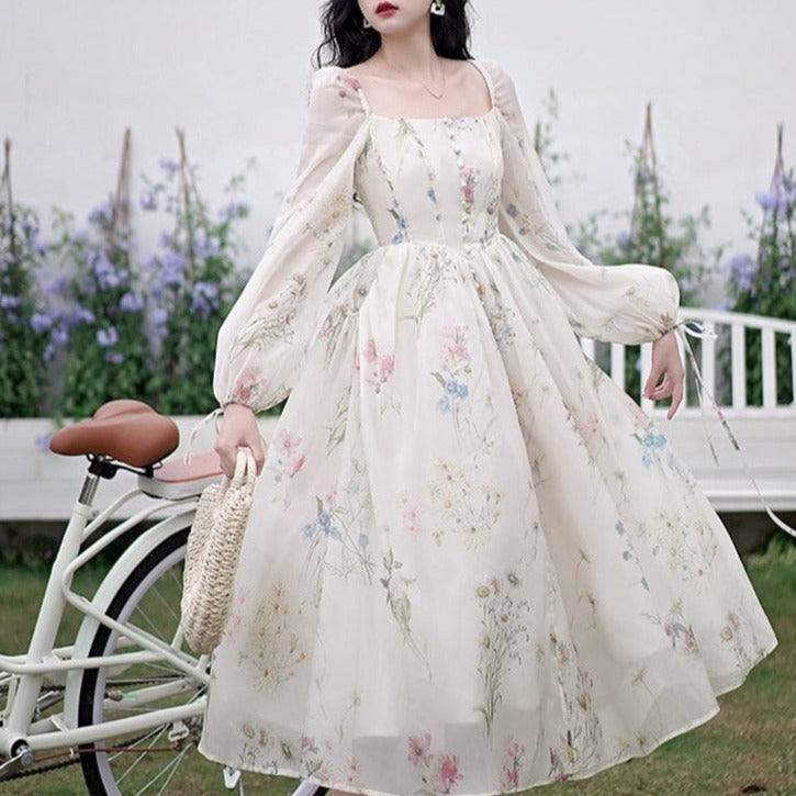 Angelic Field Fairycore Princess Dress