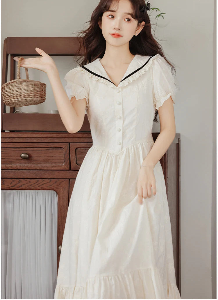 Japanese Style Vintage-Sailor Dress