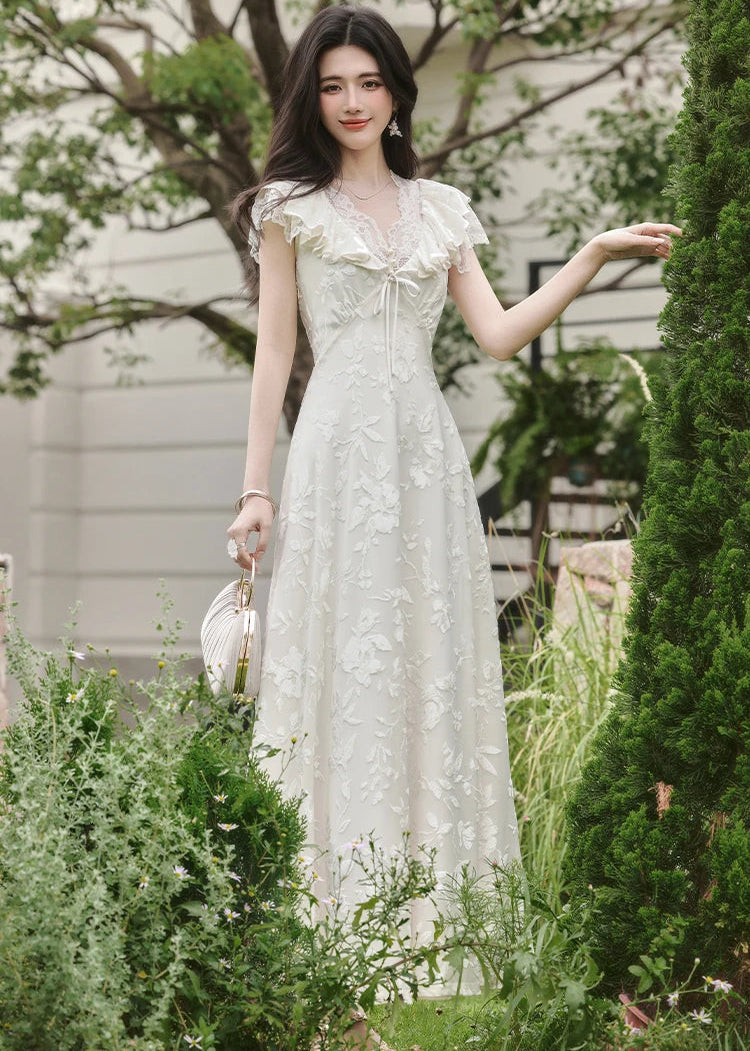 Charlotte Romantic Light Academia Dress