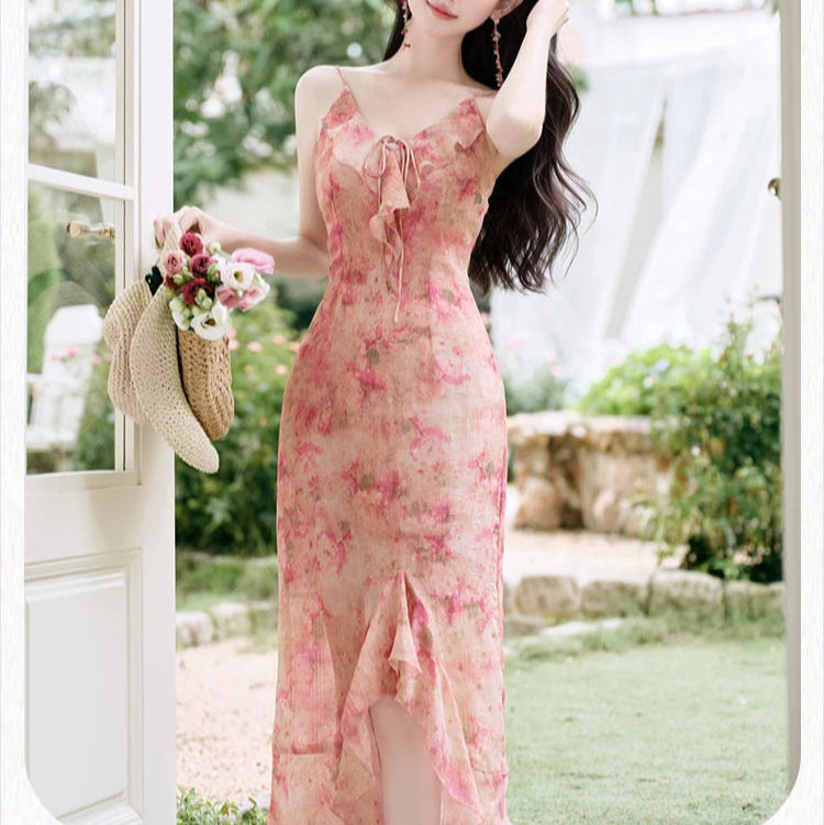 Honey Grace Romantic Floral Cottage Fairy Dress