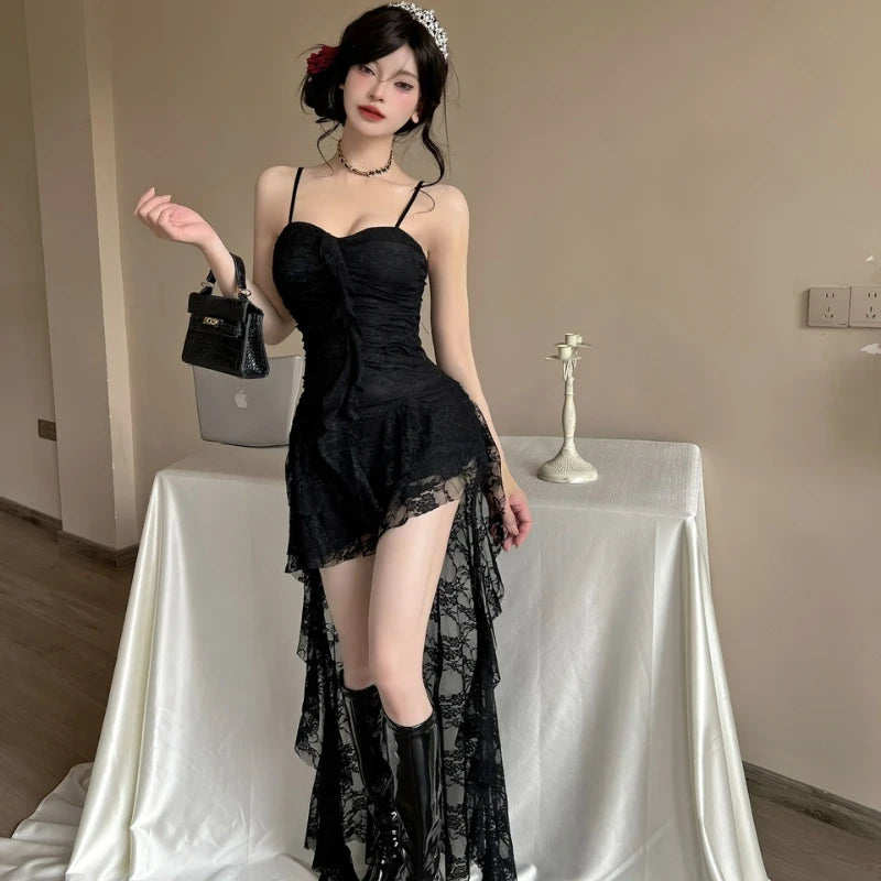 Dark Coquette Lace Dress