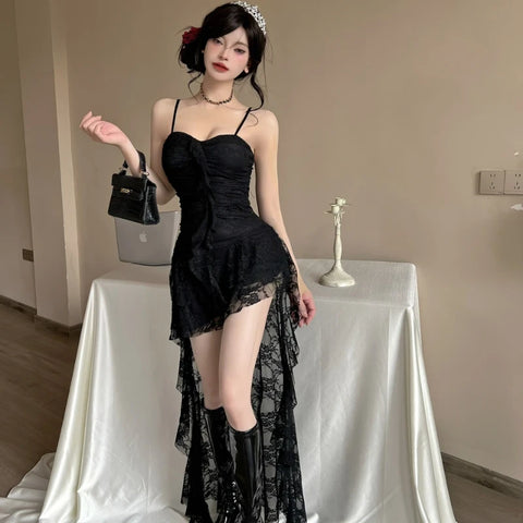 Dark Coquette Lace Dress