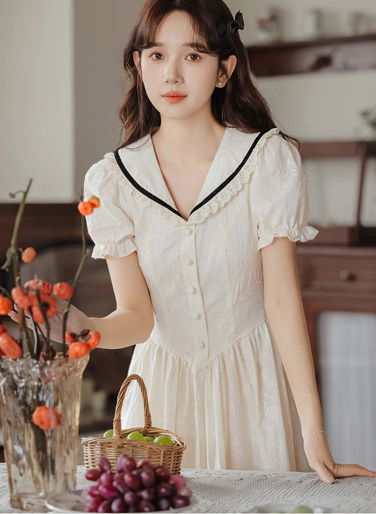 Japanese Style Vintage-Sailor Dress