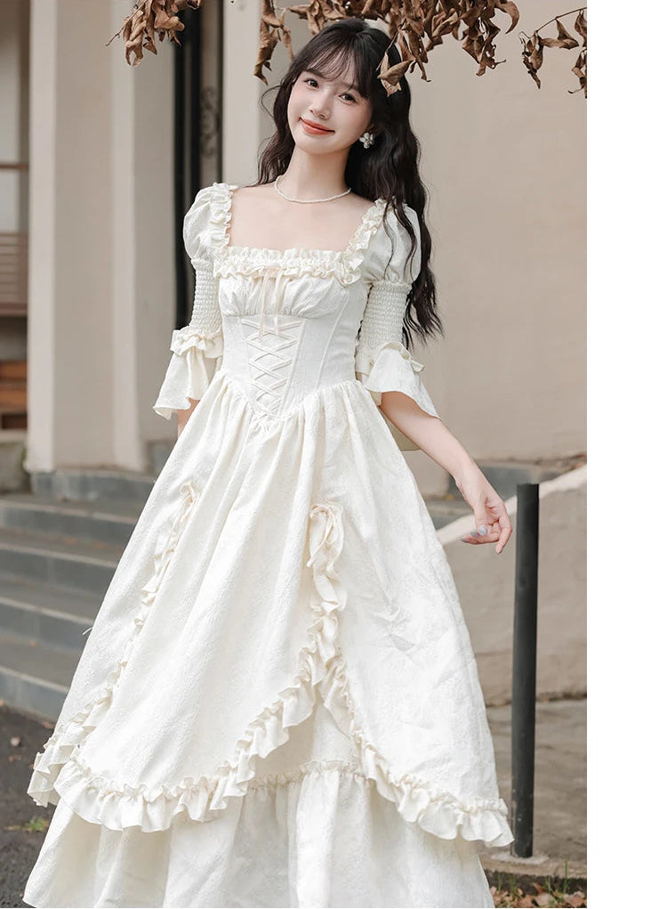 The Shy Baroness Romantic Royalcore Rococo Princess Dress