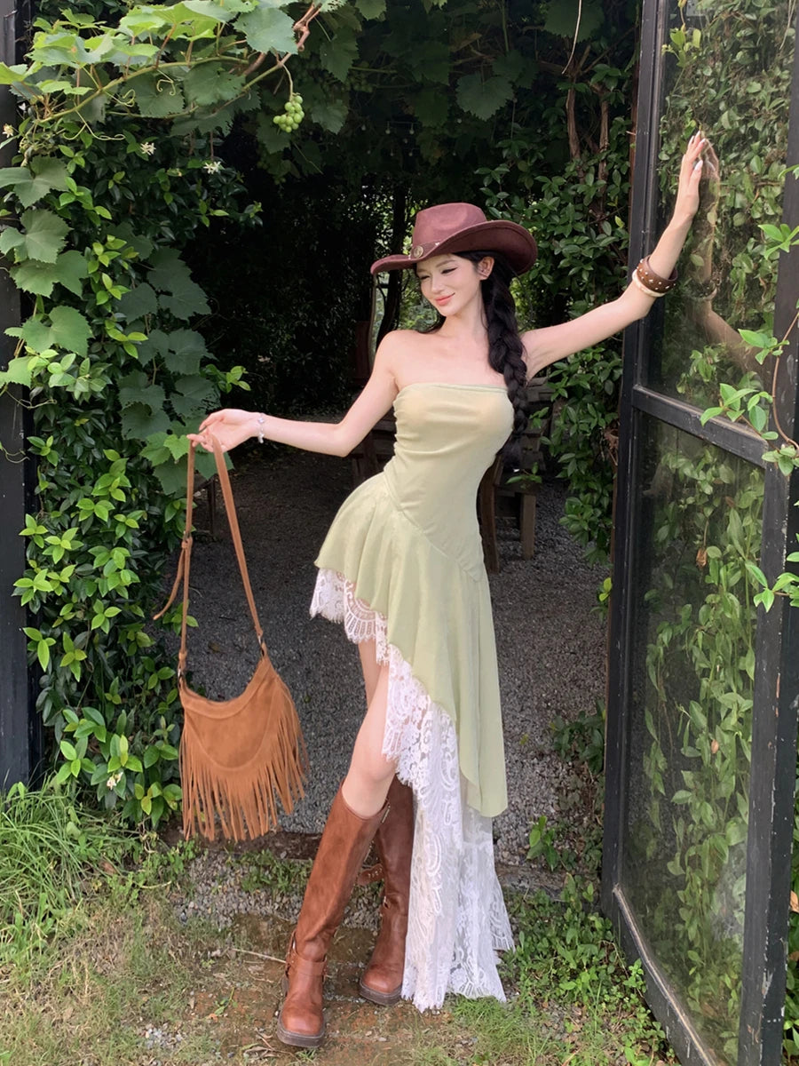 Forest Pixie Goblincore Woodland Fairy Aesthetic Dress