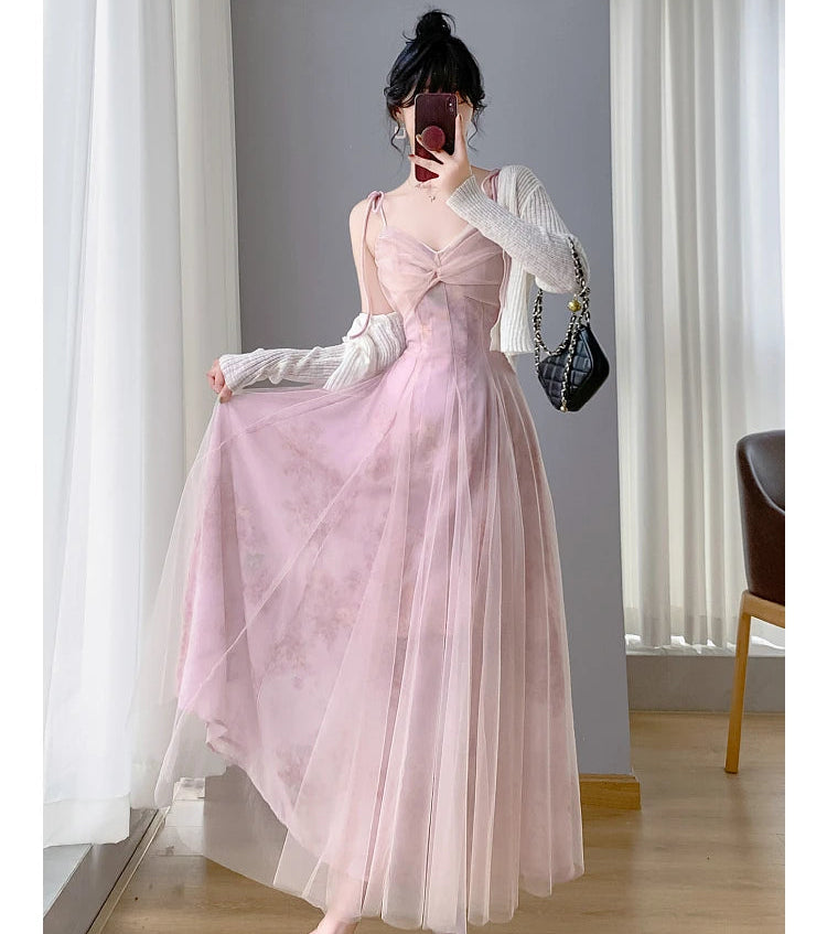 Spring Fairy Balletcore Aesthetic Dress