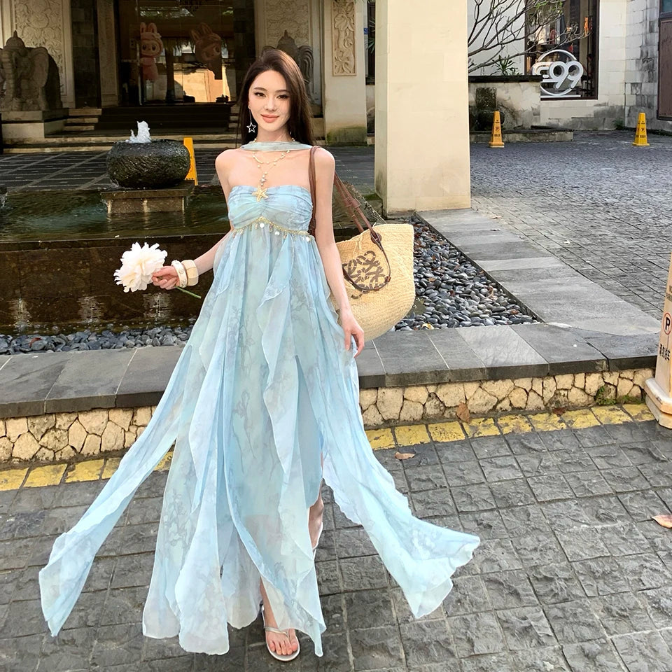 Aphrodite Ocean Goddess Dress