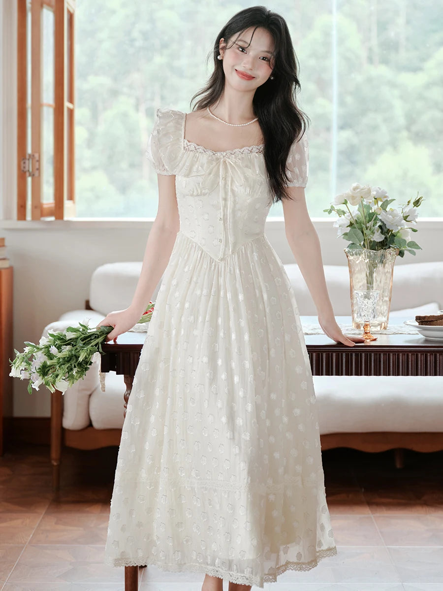 cottagecore princess dress Enchanted Sapphire Princess Dress