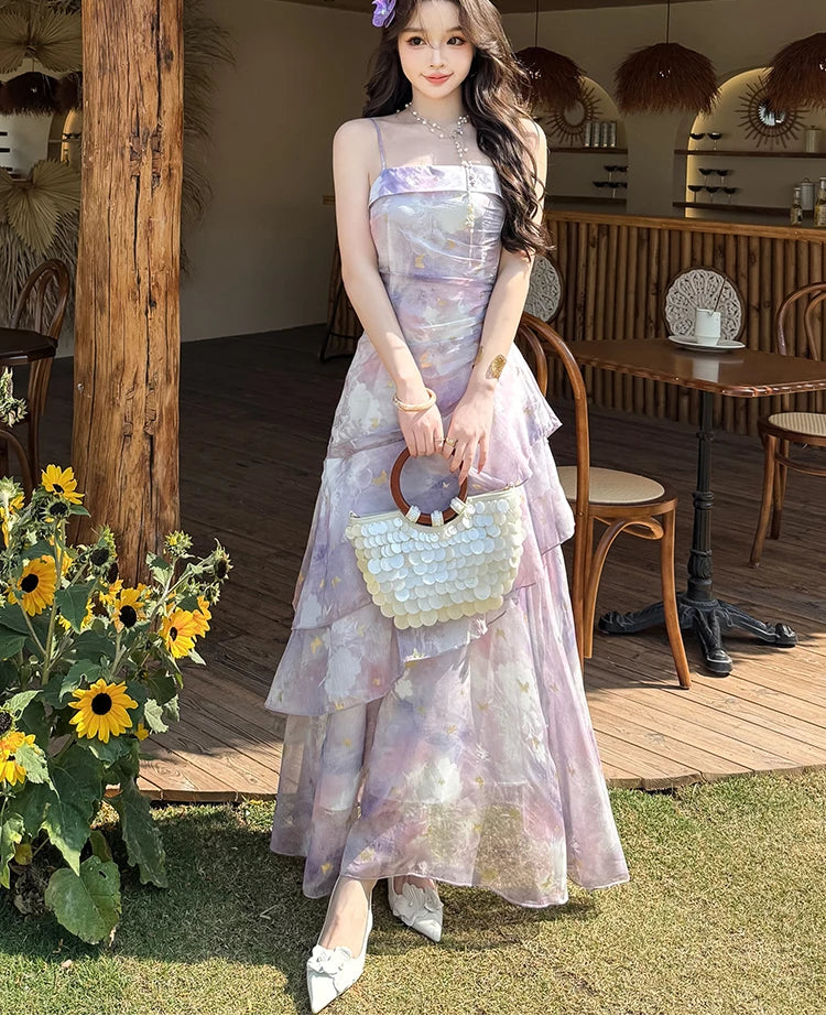 Spring Fairy Dress fairycore dresses fairycore aesthetic Spring Fairy Dress fairycore dresses fairycore aesthetic