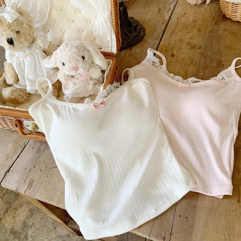Coquette Camisole Top – Balletcore & Coquette Aesthetic