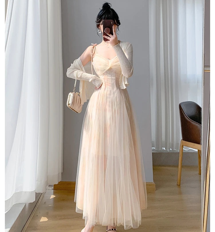 Spring Fairy Balletcore Aesthetic Dress