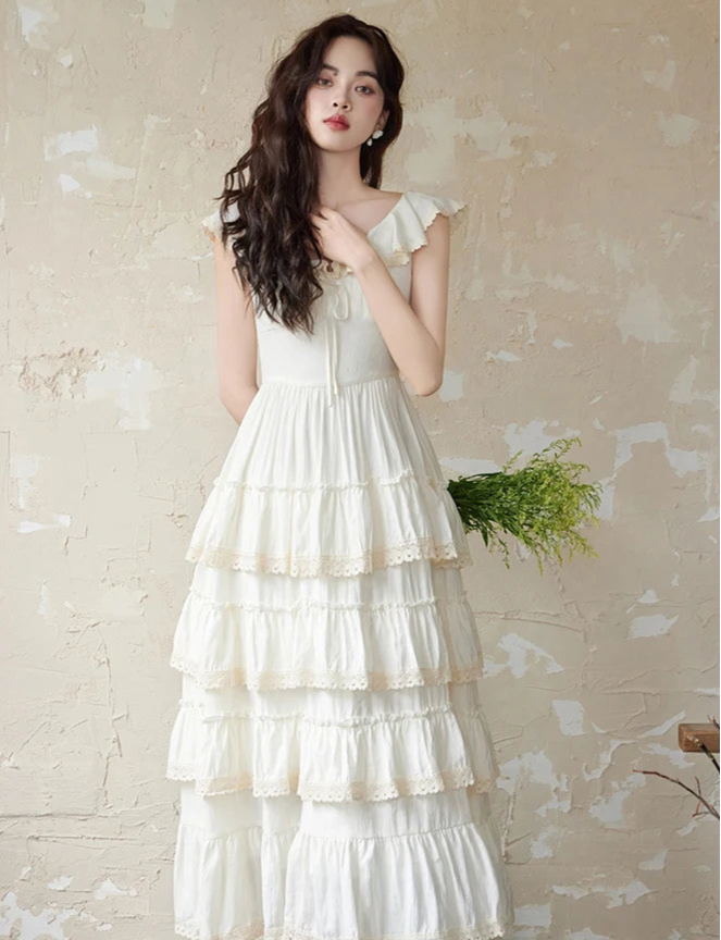 Lynne Tiered Vintage Princesscore Dress