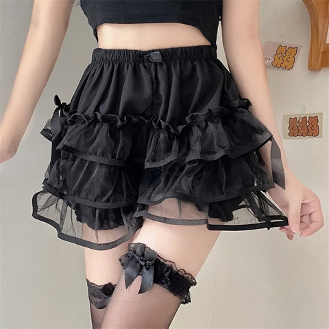 Phoebe Frilly Ruffle Coquette Shorts