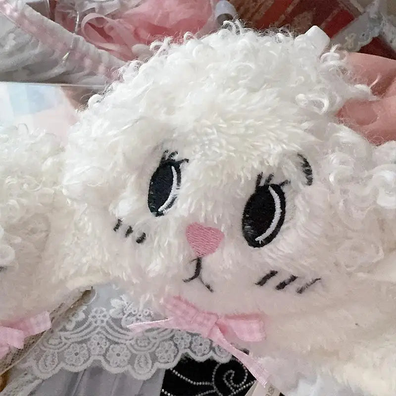 Kawaii Lamb Plushie Lingerie Set