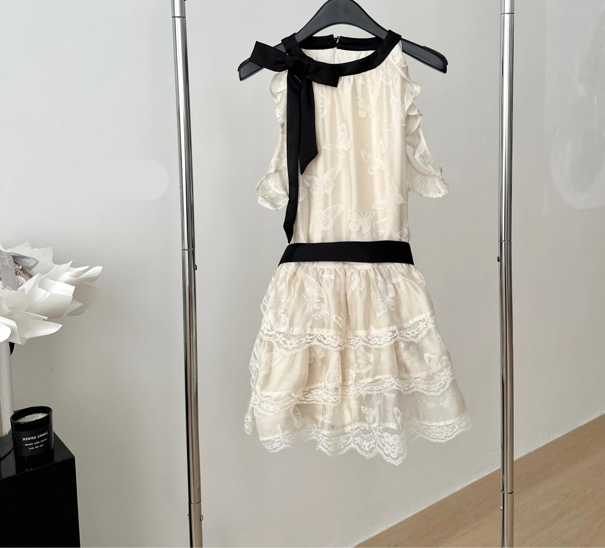 Sugarmoon Butterfly Lace Coquette Dress