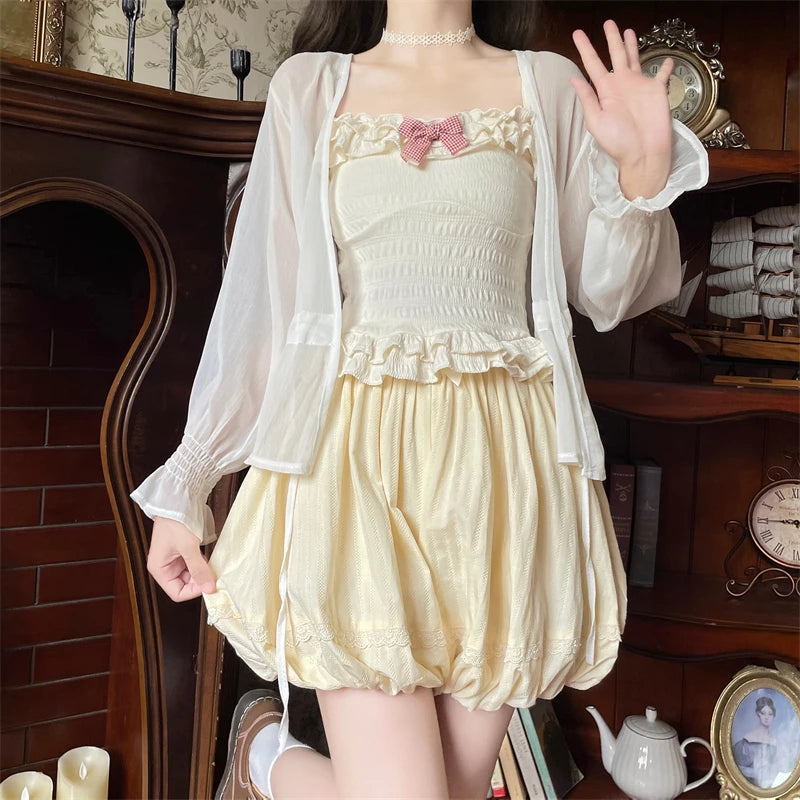 Cotton Pumpkin Shorts