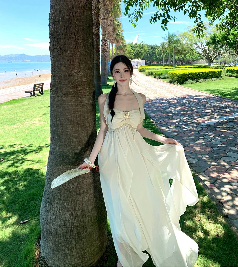 Siren Tide Ethereal Essence Fairycore Aesthetic Dress