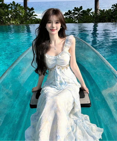 Azure Mermaid Fairy Dress
