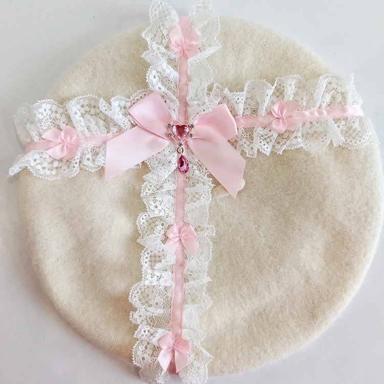 Coquette Beret Hat