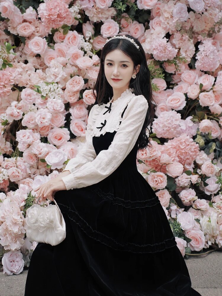 Chasma Dark Princesscore Velvet Dress
