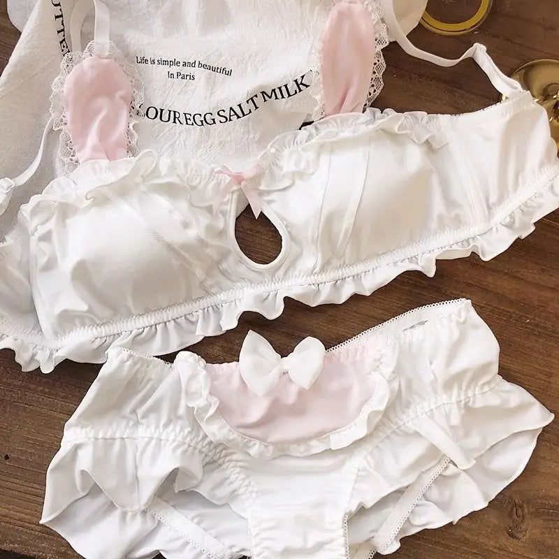 Pastel Bunny Coquette Lolita Lingerie Set